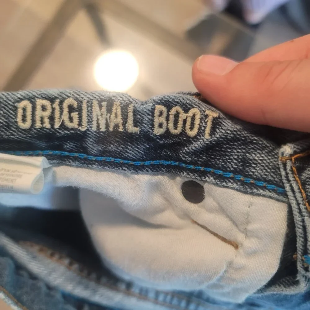 American Eagle Outfitters Men's Original Boot Stone Washed Jeans Size 31x30